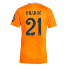 Real Madrid Brahim Diaz #21 Bortedrakt Kvinner 2024-25 Kortermet